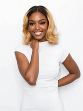Brooklyn Hair Wear N Go Ombre Blonde Glueless Wig Invisible Small Knots 5x5 Swiss HD Lace Closure Loose Body Wave